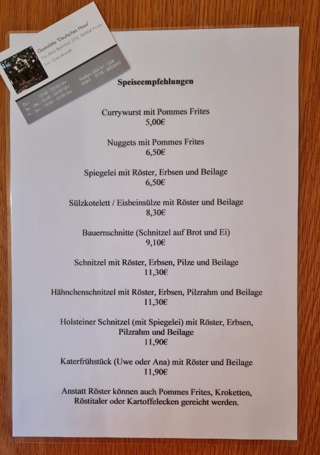 "Altes Stellwerk Frose" Am Froser See Exterior photo